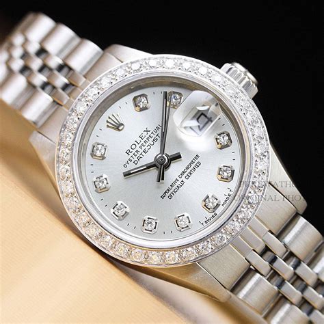 rolex oyster datejust women's|pre owned women's rolex datejust.